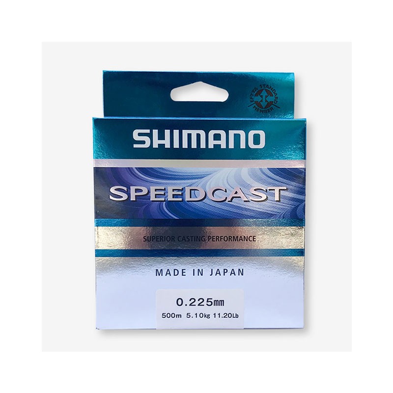 Nylon da pesca SHIMANO Speedcast 500 mt | Mare e Cielo
