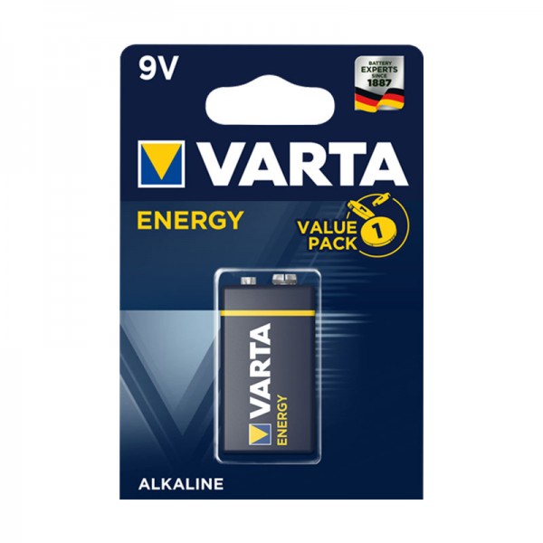 Batterie VARTA Energy 9V Alcaline | Mare e Cielo