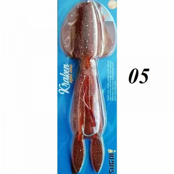 Calamaro artificiale Sugoi Kraker da 120gr e 150gr | SUGOI