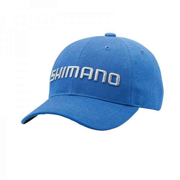 berretto con frontino shimano blu shrbcap01 
