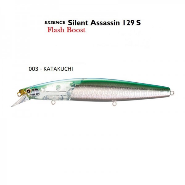 EXSENCE SILENT ASSASSIN FLASH BOOST 129 S - SHIMANO