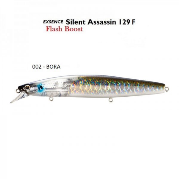 EXSENCE SILENT ASSASSIN FLASH BOOST 129 F - SHIMANO - MINNOW