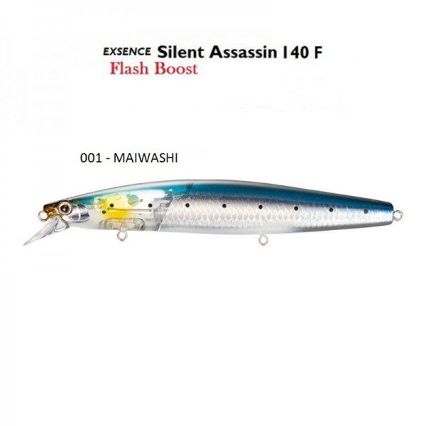 Jerk SHIMANO EXSENCE SILENT ASSASSIN - FLASH BOOST 140 F