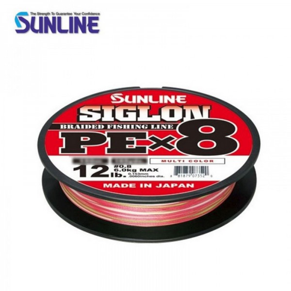 SUNLINE - Siglon PE x8 300m multicolor